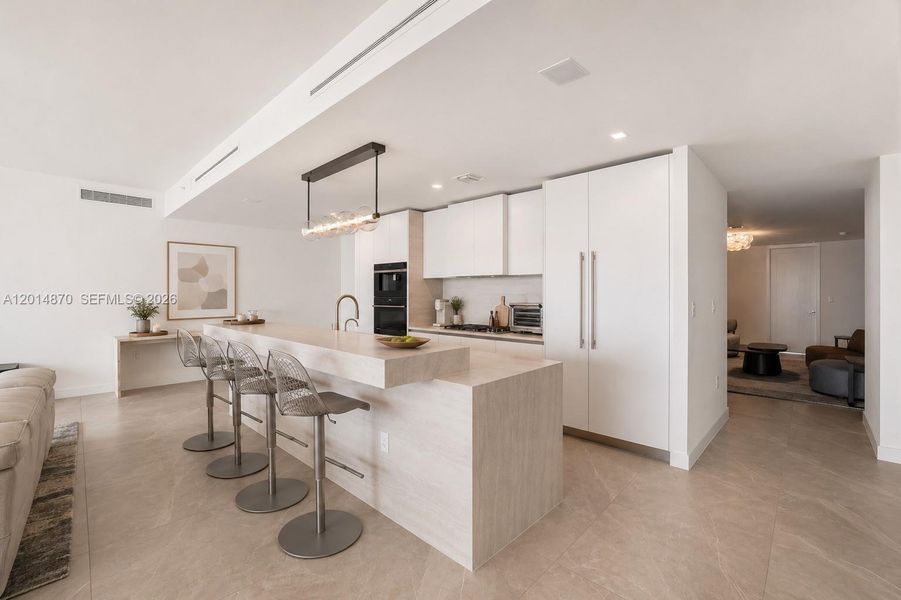 Furnished interior view inside a new home in , Pompano Beach (Image 7).