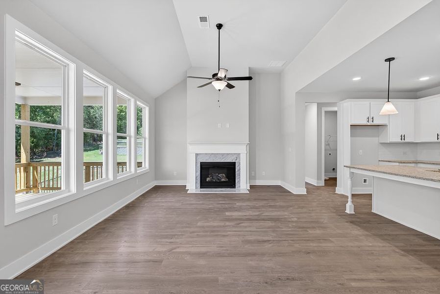 Spacious, unfurnished interior of a new home in The Manor at Gainesville Township, Gainesville (Image 14).