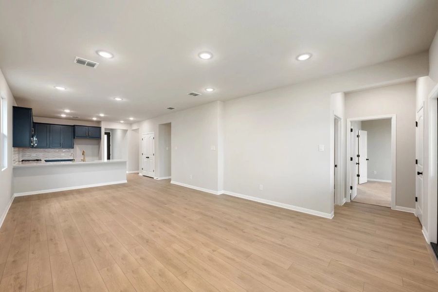 Dining Area and Family Room