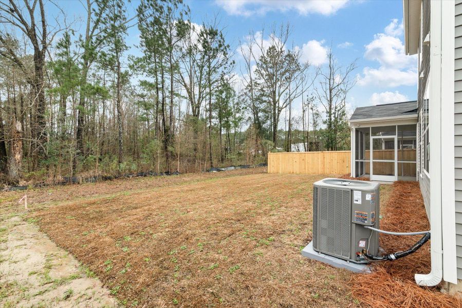 Exterior details and patio area of a home in Oakley Pointe, Moncks Corner (Image 30).