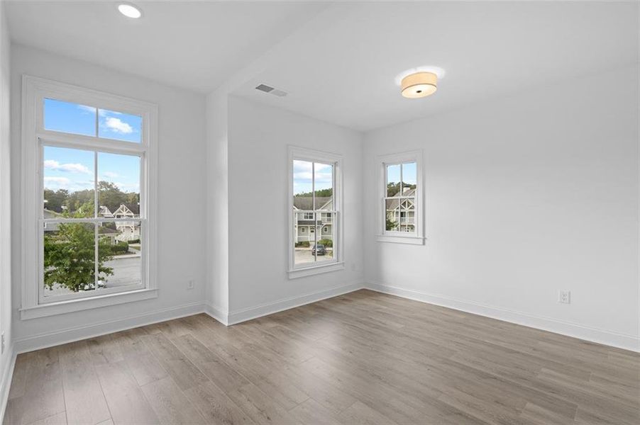 Spacious, unfurnished interior of a new home in Foxhall Residences, Douglasville GA, Douglasville (Image 22).