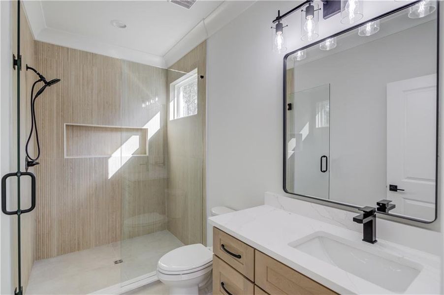 Furnished interior view inside a new home in , Hoschton (Image 14).