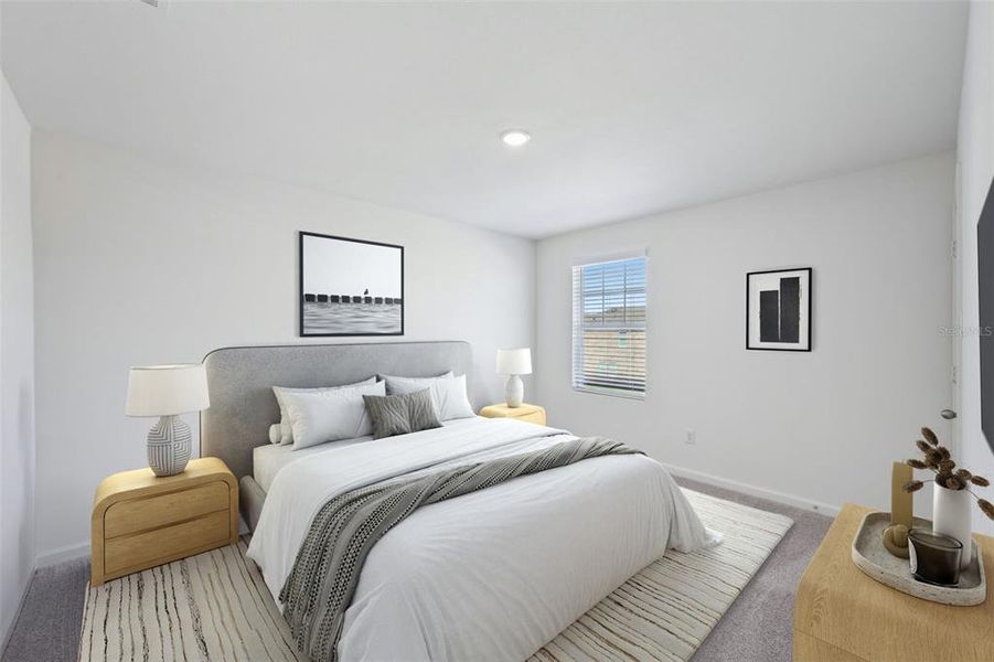 Furnished interior view inside a new home in Pelham Square, Deland (Image 8).