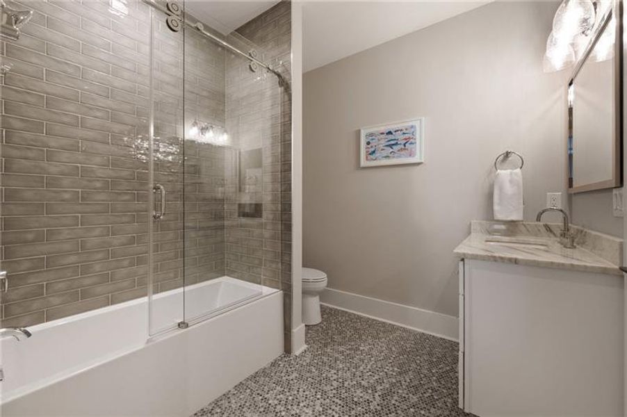 Furnished interior view inside a new home in , Atlanta (Image 16).