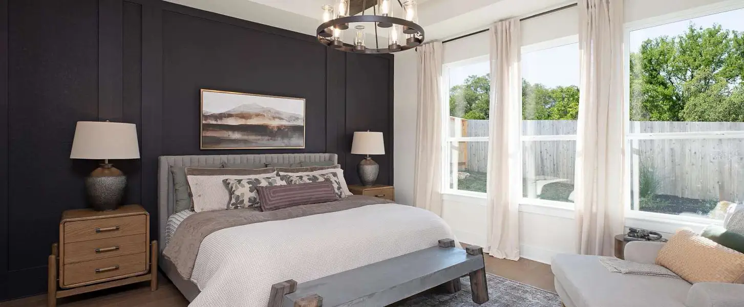 Representative furnished interior of a home built from the Carmen by Ashton Woods in Waldsanger, New Braunfels (Image 7). Representative furnished interior of a home built from the Carmen by Ashton Woods in Waldsanger, New Braunfels (Image 7).