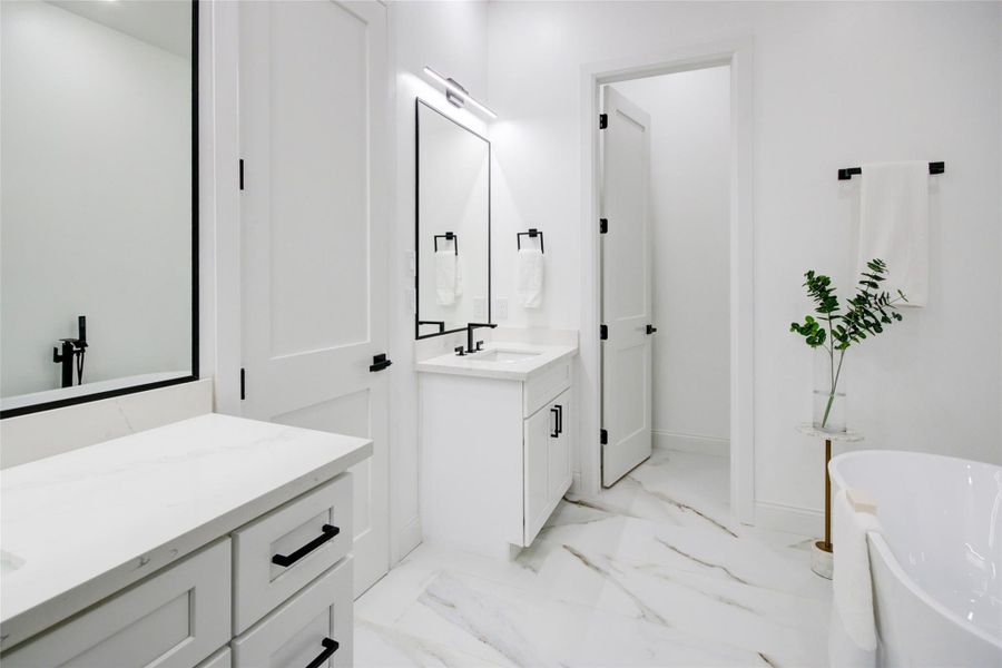 Furnished interior view inside a new home in , Houston (Image 9).