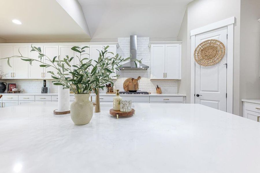 Furnished interior view inside a new home in Soleil Belmont Park, Canton (Image 30).