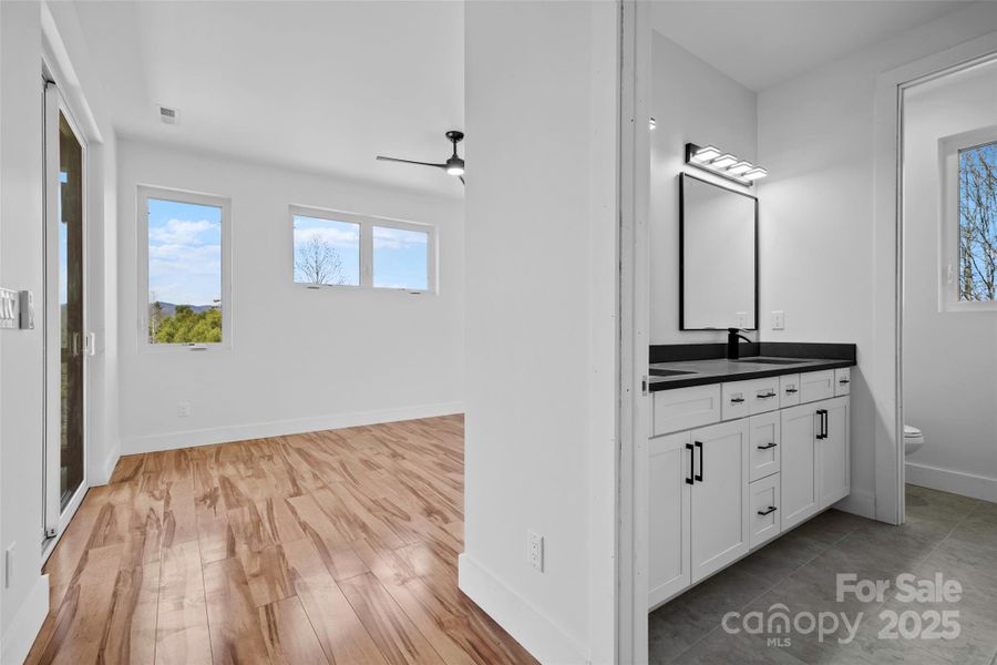 Ensuite Bath in the Primary Suite