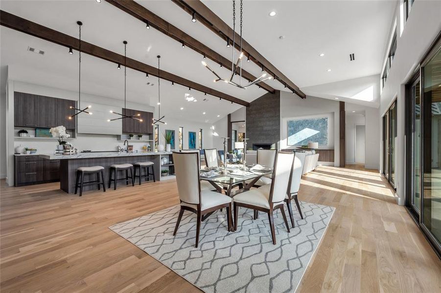 Furnished interior view inside a new home in Montclair, Prosper (Image 14).