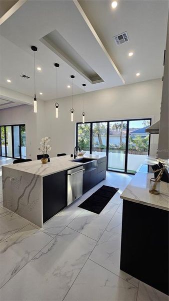 Furnished interior view inside a new home in , Tampa (Image 6).