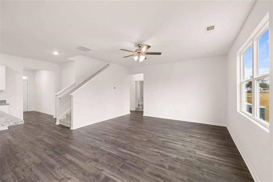 Spacious, unfurnished interior of a new home in Champion's Run, Lithonia (Image 26).