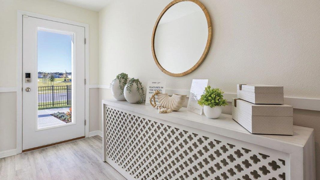 Furnished interior view inside a new home in Magnolia Pointe, Umatilla (Image 3).