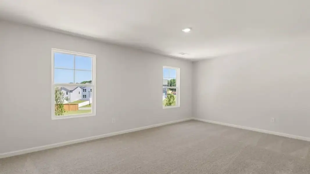 Spacious, unfurnished interior of a new home in , Canton (Image 22).