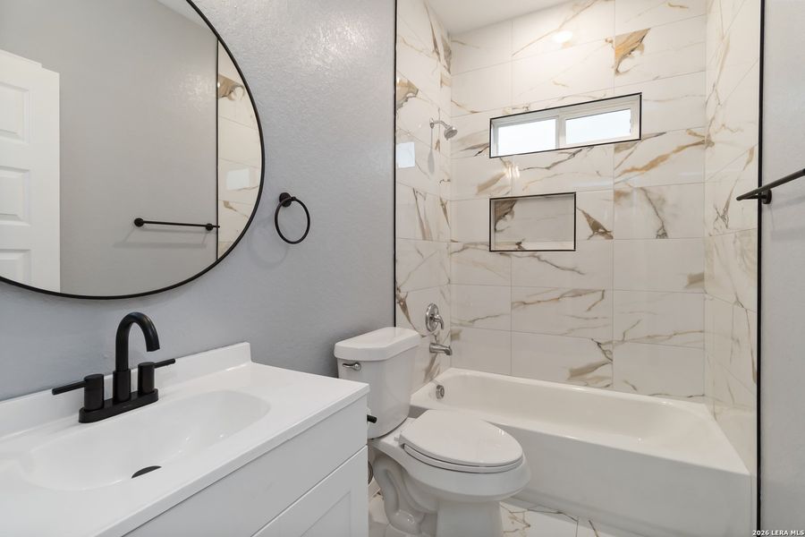 Furnished interior view inside a new home in , San Antonio (Image 9). Furnished interior view inside a new home in , San Antonio (Image 9).