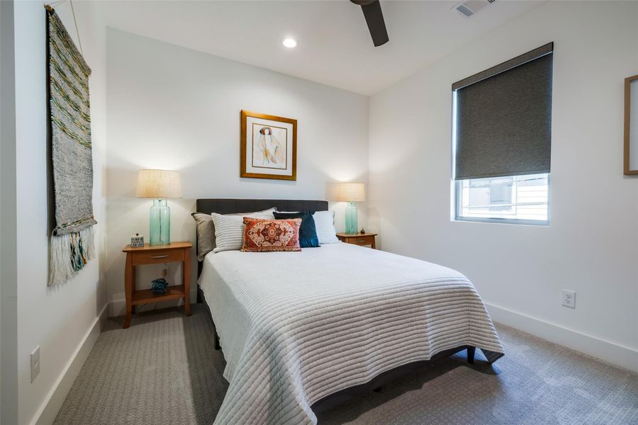 Furnished interior view inside a new home in , Houston (Image 32).