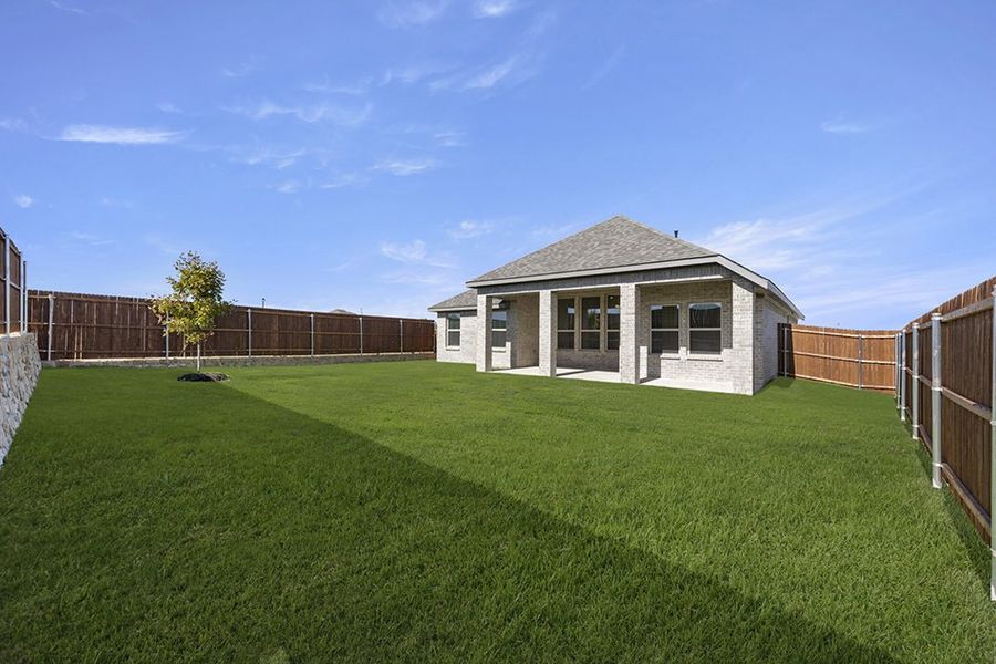Representative exterior photo of a completed home built from the Derby by Impression Homes in Arcadia Trails, Balch Springs, TX (Image 26).