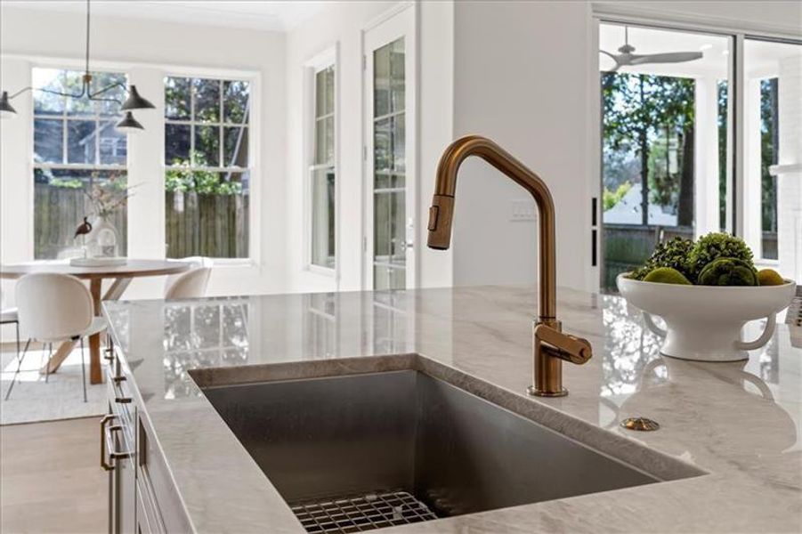 Furnished interior view inside a new home in , Atlanta (Image 8).