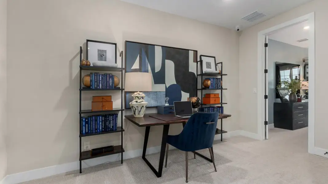 Furnished interior view inside a new home in Flora at Surprise City Center, Surprise (Image 22).