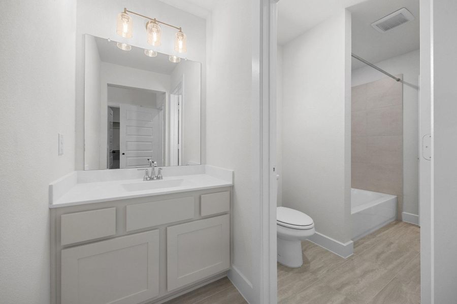 Furnished interior view inside a new home in Nolina, Georgetown (Image 13).