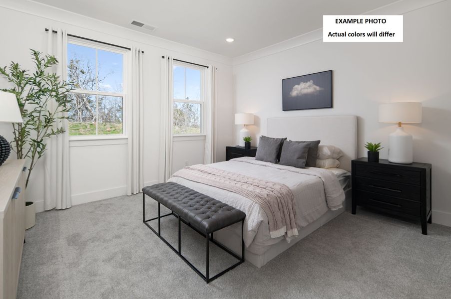 Furnished interior view inside a new home in Tiger Hill Townhomes, Murfreesboro (Image 7).