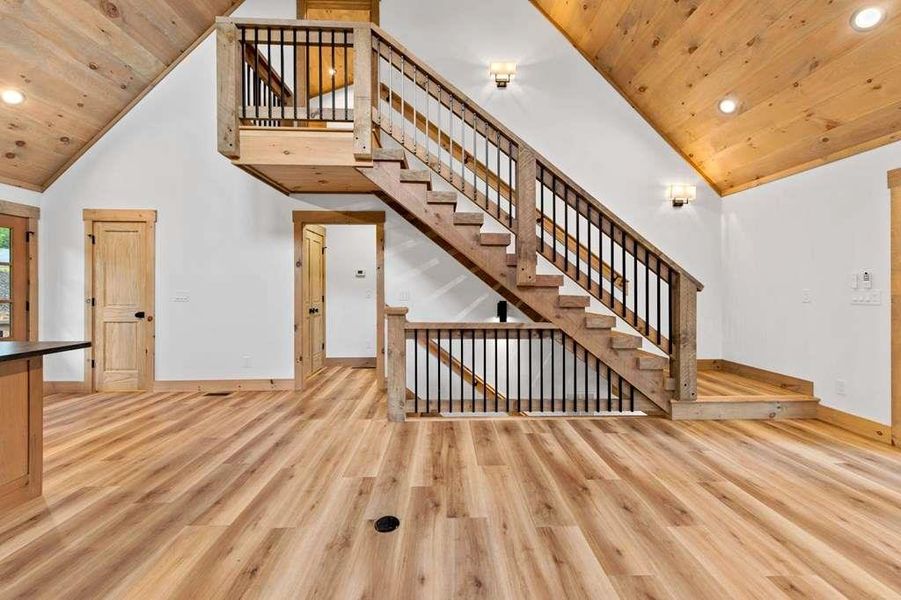 Spacious, unfurnished interior of a new home in , Mineral Bluff (Image 54). Spacious, unfurnished interior of a new home in , Mineral Bluff (Image 54).