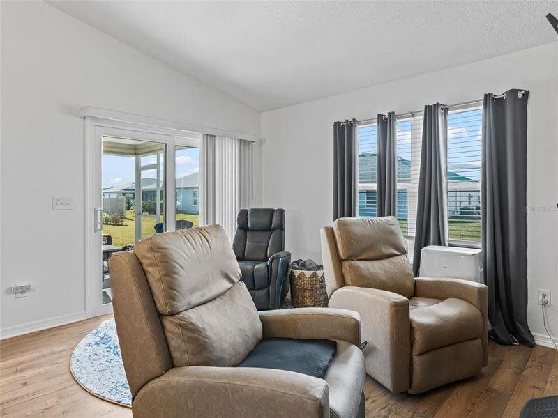 Furnished interior view inside a new home in , The Villages (Image 13).