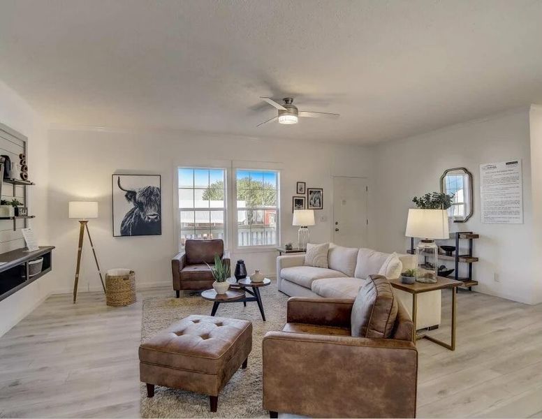 Furnished interior view inside a new home in , Harleyville (Image 4).