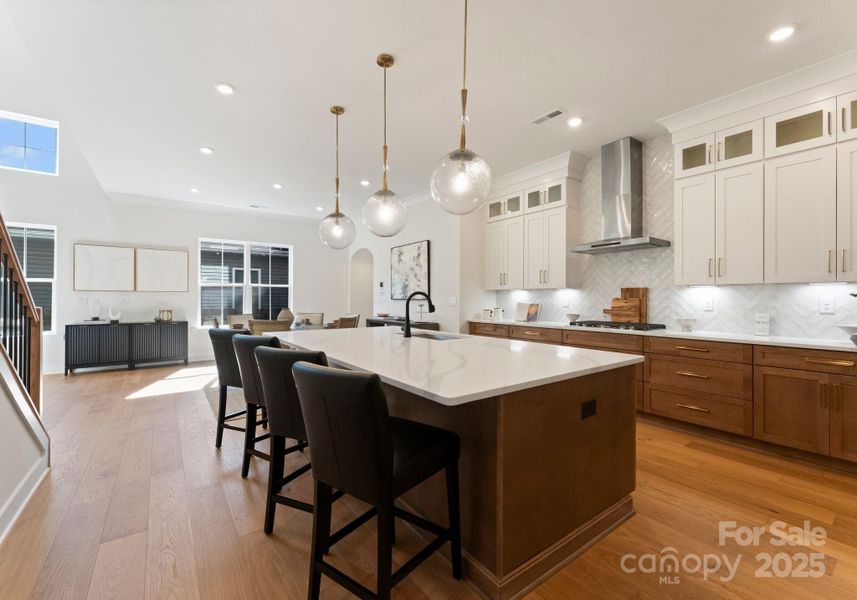 Furnished interior view inside a new home in , Charlotte (Image 16). Furnished interior view inside a new home in , Charlotte (Image 16).