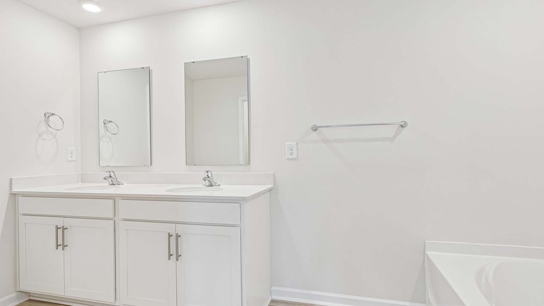 Furnished interior view inside a new home in Fergus Crossing, York (Image 5).