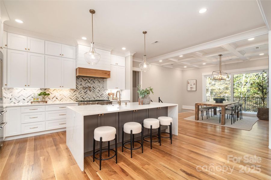 Furnished interior view inside a new home in , Charlotte (Image 13).