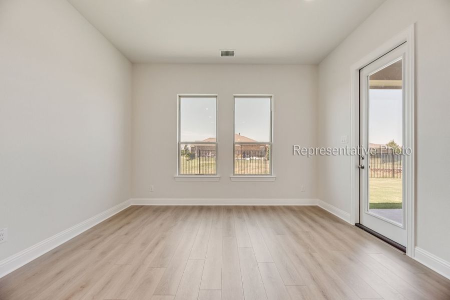 Photo representation of the Avery II floorplan. Colors, finishes and options will vary.