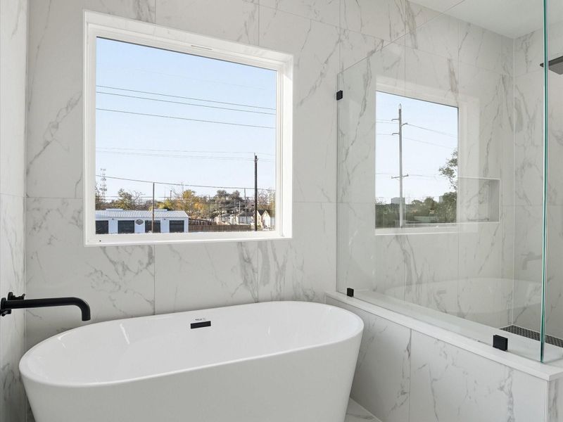 Furnished interior view inside a new home in , Houston (Image 10).
