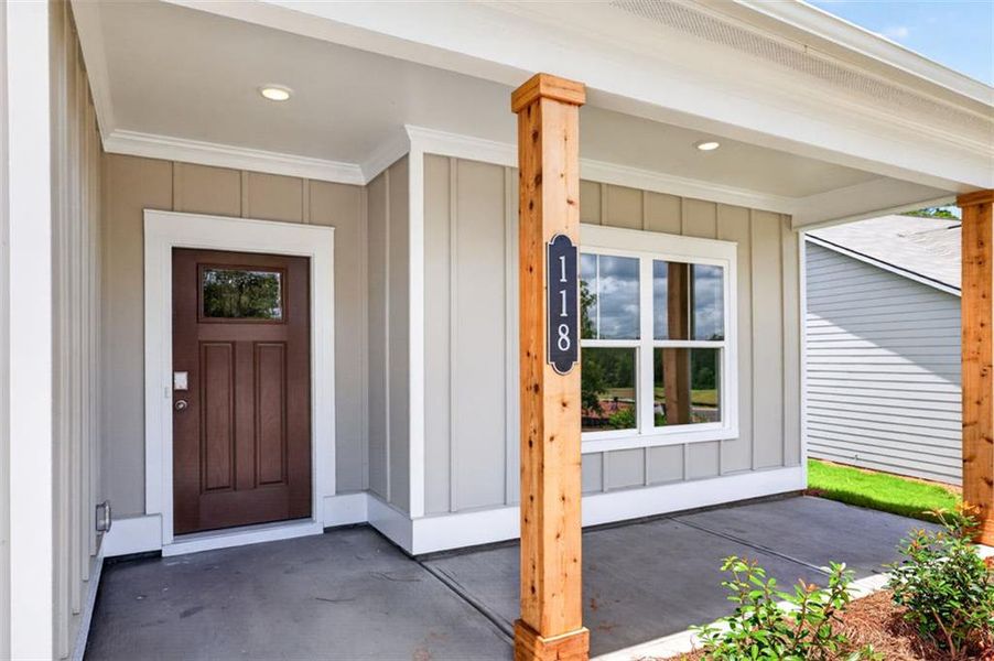 Exterior details and patio area of a home in Summerfield Place, Carrollton (Image 4). Exterior details and patio area of a home in Summerfield Place, Carrollton (Image 4).