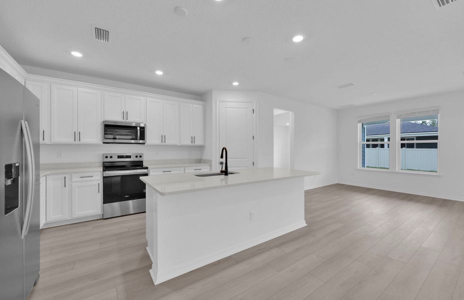 Furnished interior view inside a new home in Hyland Trail, Green Cove Springs (Image 13).