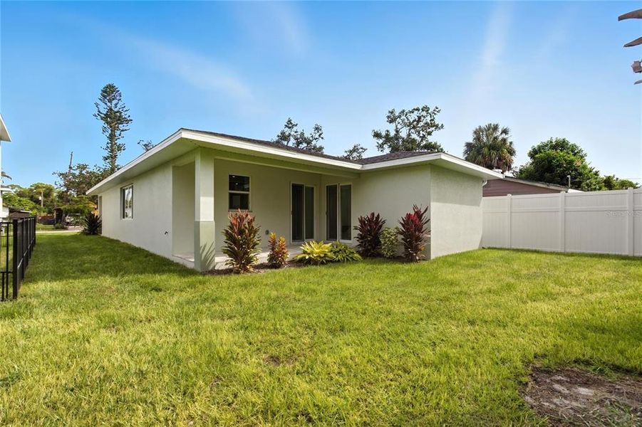 Exterior details and patio area of a home in , Sarasota (Image 23). Exterior details and patio area of a home in , Sarasota (Image 23).