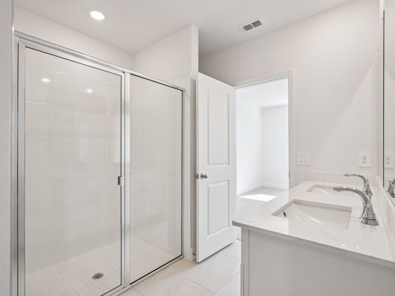 Furnished interior view inside a new home in The Reserve at Hammock Oaks - Signature Series, Lady Lake (Image 10).