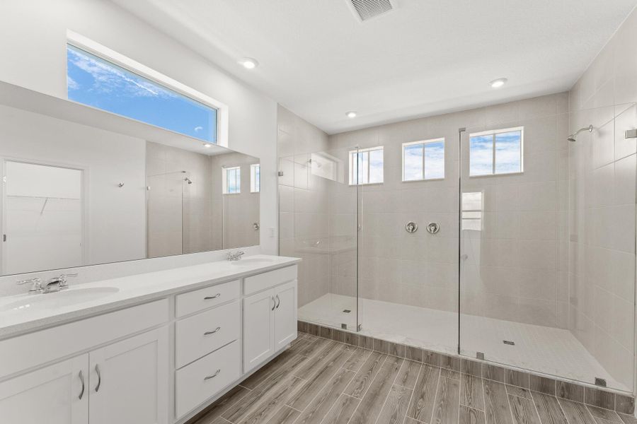 Furnished interior view inside a new home in Tradition - Kenley, Port St. Lucie (Image 8). Furnished interior view inside a new home in Tradition - Kenley, Port St. Lucie (Image 8).