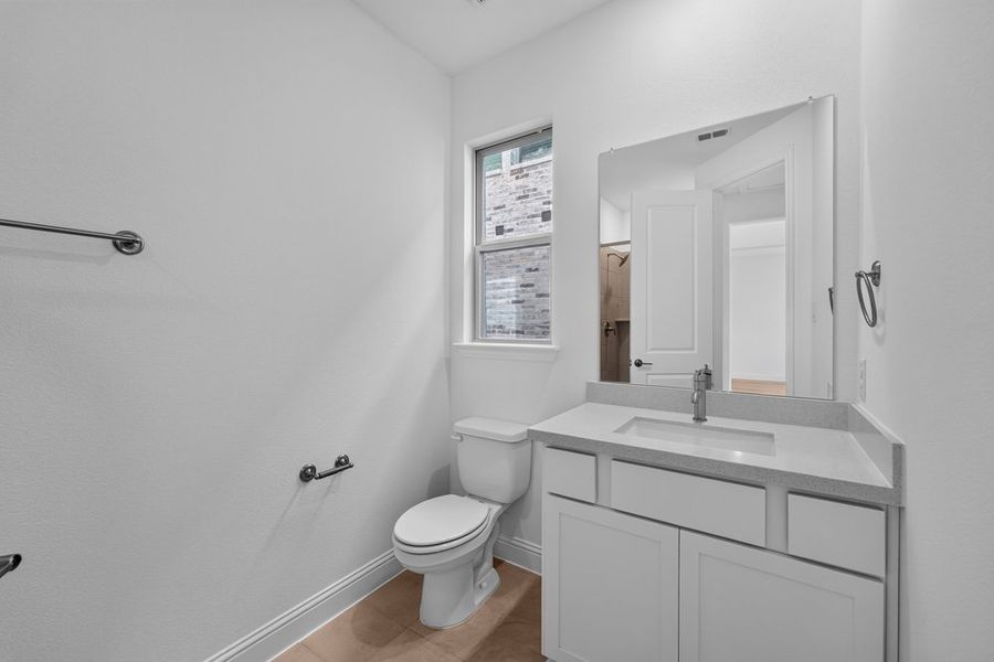 Furnished interior view inside a new home in Cross Creek Meadows, Celina (Image 11).