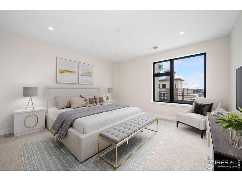Furnished interior view inside a new home in , Loveland (Image 4).