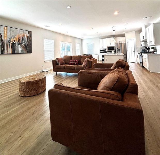 Furnished interior view inside a new home in , Locust Grove (Image 18). Furnished interior view inside a new home in , Locust Grove (Image 18).