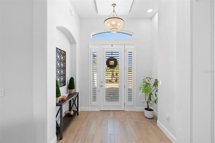 Furnished interior view inside a new home in The Reserve at Victoria, Deland (Image 17). Furnished interior view inside a new home in The Reserve at Victoria, Deland (Image 17).