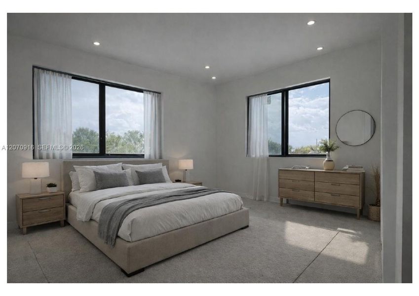 Furnished interior view inside a new home in , Cutler Bay (Image 6).