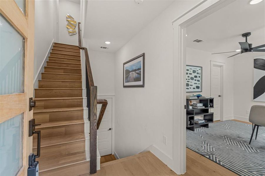 Furnished interior view inside a new home in , Fort Worth (Image 13).