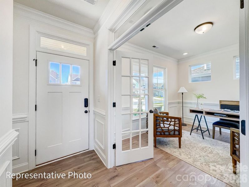 Furnished interior view inside a new home in Ashton Park, Monroe (Image 11).