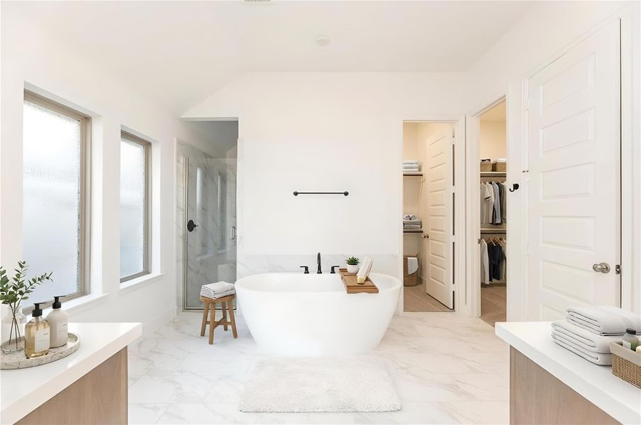 Furnished interior view inside a new home in Jordan Ranch, Fulshear (Image 19).