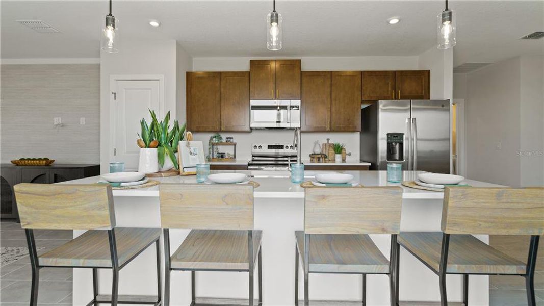 Furnished interior view inside a new home in Hamilton Bluff, Haines City (Image 14). Furnished interior view inside a new home in Hamilton Bluff, Haines City (Image 14).