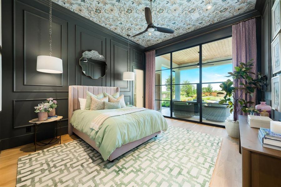 Furnished interior view inside a new home in Fleming Pointe, Fort Worth (Image 26).