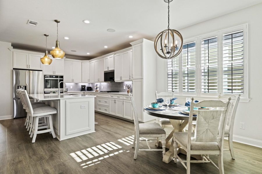 Furnished interior view inside a new home in , Hardeeville (Image 6).