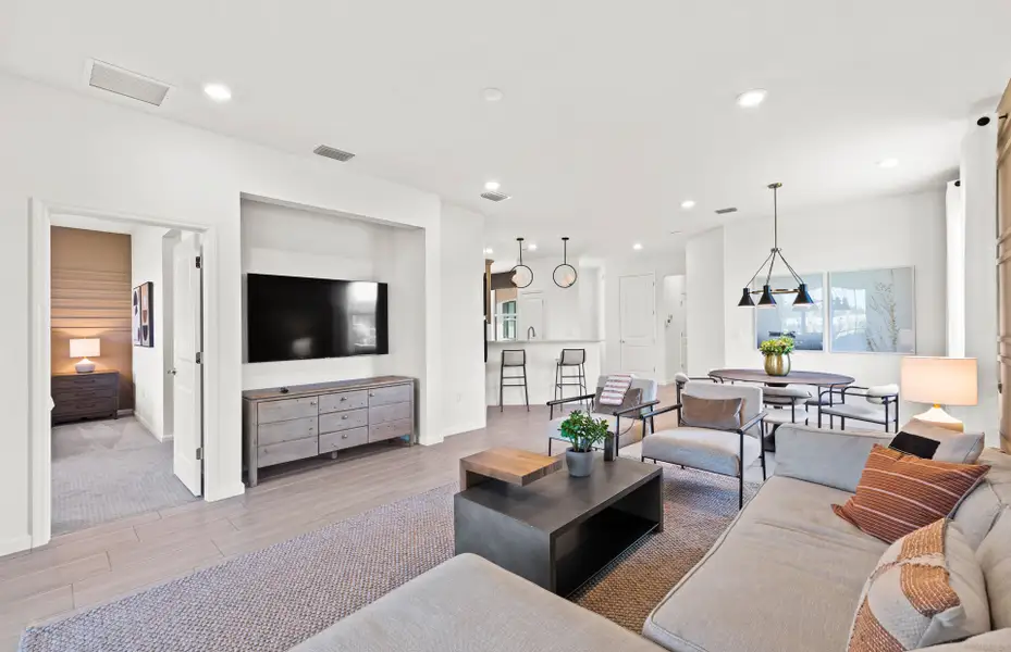 Furnished interior view inside a new home in Talon Preserve on Palmer Ranch, Nokomis (Image 10).