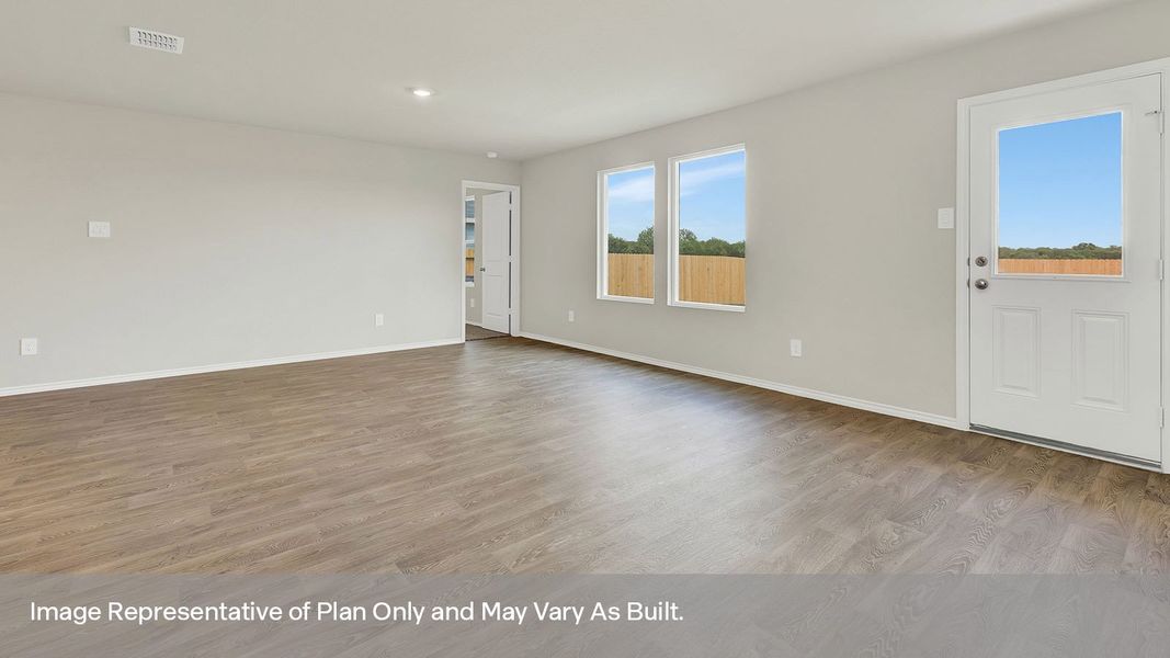Spacious, unfurnished interior of a new home in Navarro Fields, Seguin (Image 14). Spacious, unfurnished interior of a new home in Navarro Fields, Seguin (Image 14).